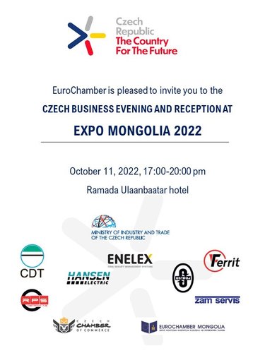 Czech Business Evening, 11 October, 17:00